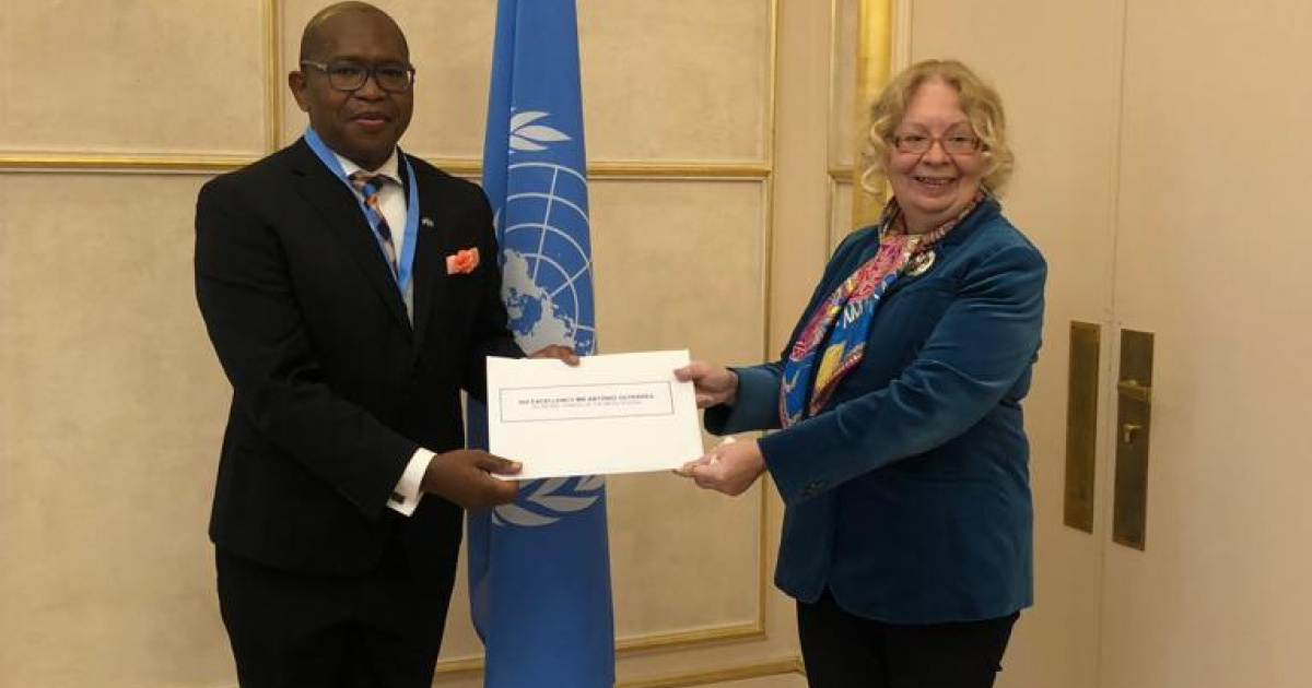 New Permanent Representative Of South Africa Presents Credentials To The Director General Of The 5523